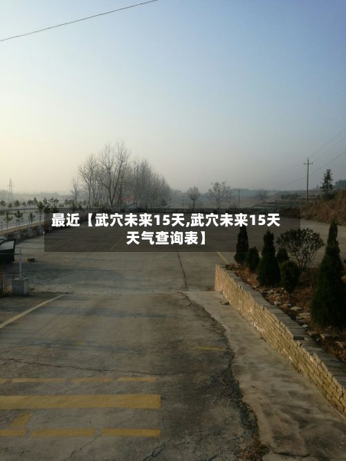 最近【武穴未来15天,武穴未来15天天气查询表】-第1张图片