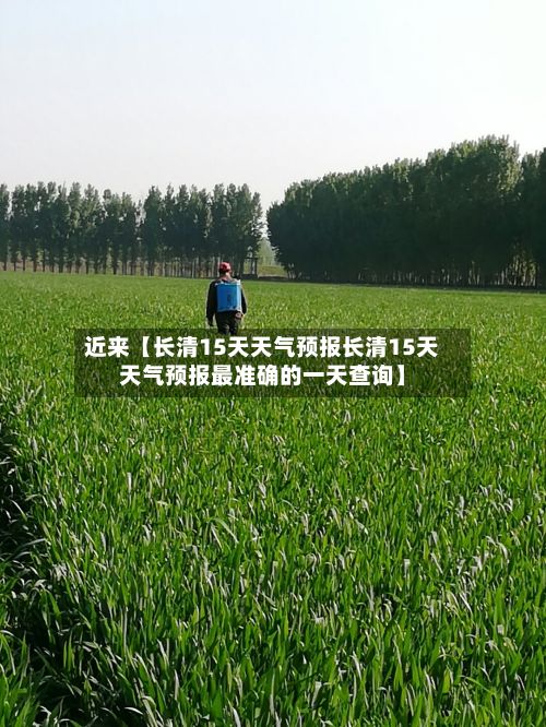 近来【长清15天天气预报长清15天天气预报最准确的一天查询】-第1张图片