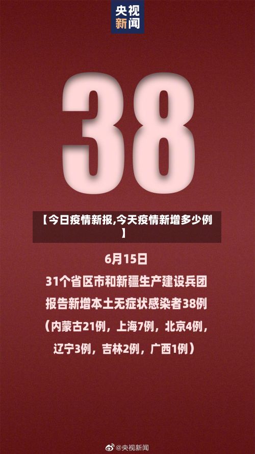 【今日疫情新报,今天疫情新增多少例】-第1张图片