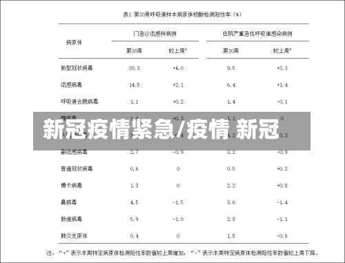新冠疫情紧急/疫情 新冠-第1张图片