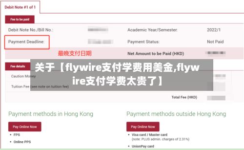 关于【flywire支付学费用美金,flywire支付学费太贵了】-第1张图片