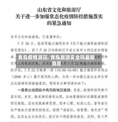 青岛疫情游玩/青岛旅游安全吗最新消息-第1张图片