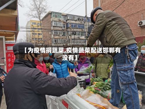 【为疫情捐蔬菜,疫情蔬菜配送邯郸有没有】-第1张图片