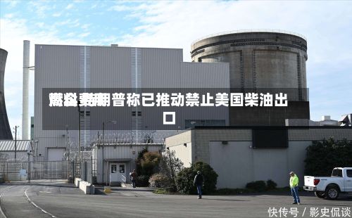 燃料费用高企 特朗普称已推动禁止美国柴油出口-第1张图片
