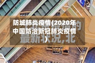 防城肺炎疫情(2020年中国防治新冠肺炎疫情)-第1张图片